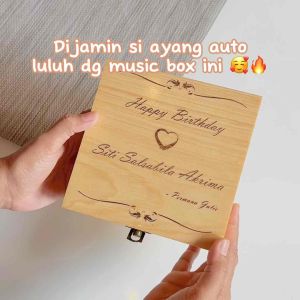 Kado Ulang Tahun Music Box / Kotak Music Otomatis