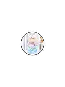 (Azzahra2616) Scrunchie Dotty // Ikat Rambut Korea Cepol Hijab Jumbo Anti Pusing Aksesoris Polkadot Volume