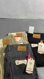 Celana Panjang Kain Kanvas Brand Alvino Standar Nonstrech