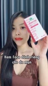 Kem Ngừa Mụn Mờ Thâm MIỀN THẢO MỘC Hỗ Trợ Ngăn Mụn Tái Phát Dưỡng Trắng Da 30 Gram