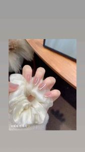 KUKU Cat Eya dan 3D Kuku Palsu Dan Lem /Fake Nail Art 3d /Stiker Kuku Tahan Air Gratis Box