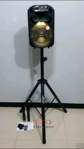 SPEAKER AKTIF PORTABLE 10 INCH DAT DT 109 DT109 DT-109 ECO+ BLUETOOTH SPEAKER TROLLEY