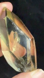 (Real Unit) Mini Natural Citrine Quartz Display-45g 迷你天然黄水晶摆件 45g+- (S/n: 4020711)