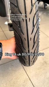 ban federal std motor metik ring 14 tubeless 80/90 - 90/90