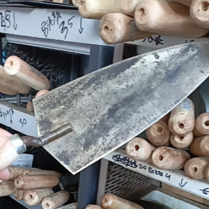 Sendok Semen Cetok Semen 25 cm Lebar 10 cm plat baja asli 12 mm