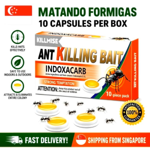 Ultra Strong Ant Killer Bait Traps 10PCS – Powerful Acting Gel Bait Stations for Kitchen Office Garden Outdoor 蚂蚁诱饵