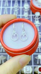 Bông Tai Bạc Nữ 925 Đính Đá Hình Hoa Hvj 21  Thiết Kế Sản Phẩm Tinh Tế Sắc Sảo Mẫu Mã Mới Nhất Theo Trend