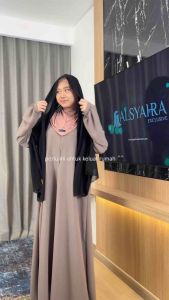 Alsyahra Exclusive Pashmina Meleyot Luxe Cerruti Premium - Hijab Panjang Nyaman dan Adem