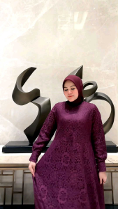gamis brukat gamis pesta gamis kondangan bisa buat seragaman ukuran dari m.l.xl.xxl.xxxl free masker