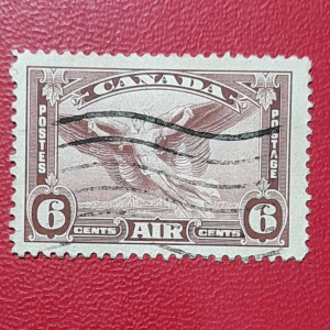 Prangko Kanada Kuno koleksi Jadul 6 cents Tahun 1935  USED