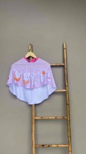 Hijab Instan Anak Motif Rabbit Egg