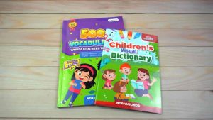 Buku 500 Vocabulary Childrens Visual Dictionary Free Gift Grammar English