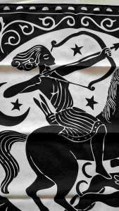 One-H - Syal Bandana Motif BLACK HORSE - Slayer scarf Multifungsi - Aksesoris Fashion Skena Style skena