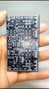 Pcb socl 504 tef dan 2 pcs pcb power amplifier