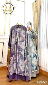 damla id gamis safeya produk kekinian terbaru 2025 mt busana