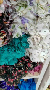 Renda Bunga Meteran Aksesoris Fashion Bunga Harga per 90cm