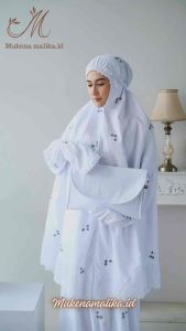 Mukena Dewasa Umroh Berlengan & Sajadah Bordir