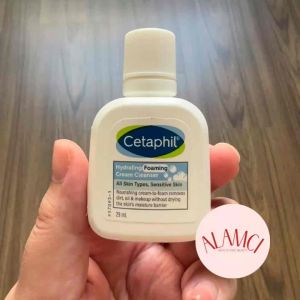 Sữa Rửa Mặt Dịu Lành Dành Cho Da Nhạy Cảm Cetaphil Hydrating Foaming Cream Cleanser 29ml