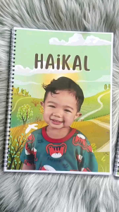 Buku Custom Bergambar | Buku Custom Size A5 | Buku Custom Size A4 | Book Custom | Custom Notebook