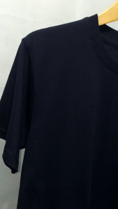 KAOS POLOS WARNA NAVY PREMIUM COTTON COMBED 30S//BANDUNG//BOGOR