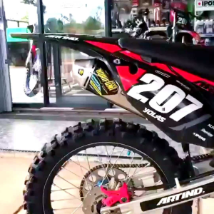 Knalpot Norifumi ROCKET 4 Competition Full Bending KLX 140 KLX 150 CRF 150L WR 155 DTRACKER 150