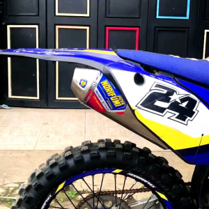 Knalpot Norifumi ROCKET 4 Competition Semi Bending KLX 140 KLX 150 CRF 150L WR 155 DTRACKER 150
