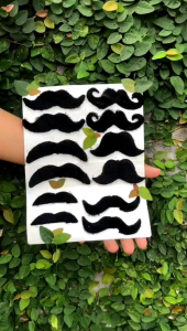 Kumis Palsu Edisi 2-12 styles MainakJenggot Palsu Warna Warni Untuk Pesta Halloween