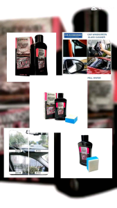 PUREWAX Penghapus Kesan Minyak & Tanda Air pada Cermin Kereta | Oil Film & Watermark Remover untuk Cermin Depan Kereta