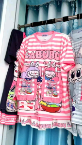 Sét Bộ Hình Dễ Thương Áo Form Rộng Tay Ngắn Có Túi Phối Quàm Đùi Chất Thun Tăm Lạnh RẺ ĐẸP