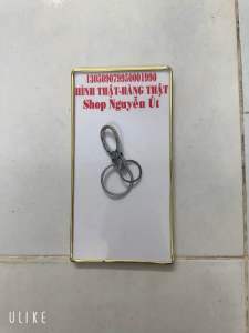 Móc khoá inox tiện dụng 1 cái