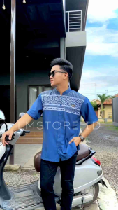 Baju Koko Pria Dewasa Lengan Panjang Atasan Muslim Terbaru Matt Katun Madina High Quality Bordir Premium