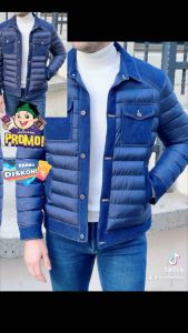 Jajet Kombinasi Bahan Jeans Dan Parasut