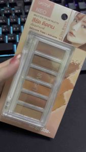 ถูกที่สุด❗️USTAR NEO MULTI EYE COLOR PALETTE # CHIC BROWN พาเรจทาตา