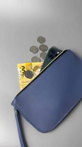 VESTRADA (Marikina Made) 3 of Spade Wallet Pouch Wristlet for Women