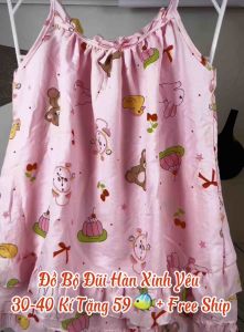 Size Đại 30-40 Kí Đồ Bộ Bé Gái Chất Vải Đũi Hàn ( Tôn Hàn) Mềm Mại Thấm Hút Mồ Hôi Tốt