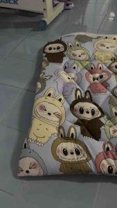 ที่นอนเด็กอนุบาลรุ่นหนาพิเศษ มีหมอนในตัว มีสายสะพาย  ขนาด85*115