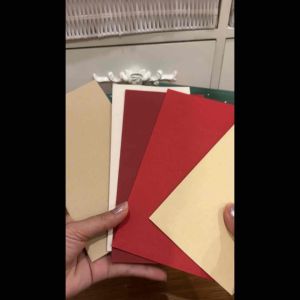 (En2) ซองจดหมายกระดาษคราฟท์ แบบยาว ซองการ์ด ซองใส่แบงค์ ซองงานแต่ง งานมงคล เทศกาลต่างๆ