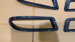 Cover Reflektor Belakang Avanza Xenia Veloz 2012 2024 2025 Hitam Chrome Carbon