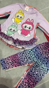 10-25kg bộ dài tay bé trai thun borip mềm co giãn giữ ấm khi lạnh