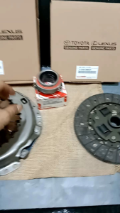 Kampas Kopling Set Plat Clutch Disc Set Kijang 7k Bensin