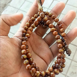 Tasbih kaokah kokah kokka ukir asmaul husna ukuran 8 mm isi 99 butir bisa COD