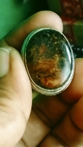 batu cincin pancawarna Garut tembaga