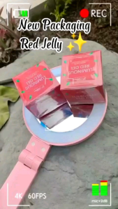 JGLOW - Luminous Red Gel