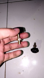 Baud Knob Star M8 Panjang 30mm Baud Kuping Pegangan Bahan Palastik