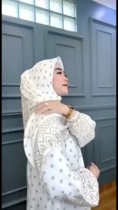 Isabela Dress Hijab SET HIJAB GAMIS RAYA MODEL TERBARU SET HIJAB RAYA KEKINIAN