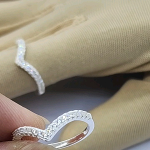 (LR1019)Original 925 silver ring for women(cincin perempuan perak 925)