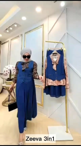 Garuda Baju Setelan Wanita Bahan Babyterry LD 114-124 Celana Pinggang Karet