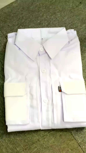 Kemeja Tactical Putih/Kemeja Putih/Kemeja Lapangan Putih/Baju Tactical/Baju Putih Baju Casual Long Sleeve Kemeja Lapangan Material Ripstok Kemeja Putih Untuk Musim Panas - Lazada