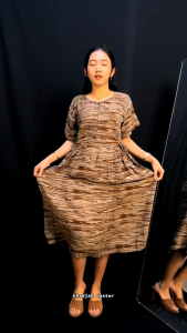 Daster Busui Friendly Resleting Depan – Rayon Premium Adem Motif Cantik