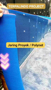 Jaring Pengaman Proyek Bangunan Polinet 3x4 4x4 4x5 4x6 4x7 4x8 4x9 4x10 Meter